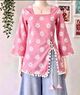FABRICFETCH TEXTILES Women Pink Printed Top - Image 7