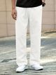 Paralians Men Solid Beige Track Pants - Image 7