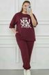 SOFTEN Graphic Print Women Track Suit - Image 8
