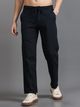 HouseOfCommon Men Silver Pure Linen Trousers - Image 8