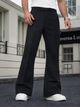 Plus91 Men White Lycra Blend Trousers - Image 7