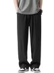 WEVOK WEAR Men Relaxed Black Cotton Blend Trousers - Image 8