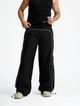 LEXREX Men Black Cotton Blend Trousers - Image 7