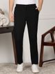 FUBAR Men Slim Fit Light Green Linen Trousers - Image 8