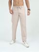 Bellaciao Clothings Co Bellaciao Men Relaxed Cream Linen Trousers - Image 7