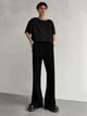 FTX Men Black Lycra Blend Trousers - Image 7