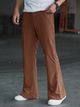 Plus91 Men Loose Fit Black Lycra Blend Trousers - Image 7