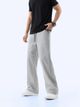 WEVOK WEAR Men Relaxed Grey Cotton Blend Trousers - Image 8