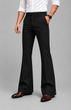 YGDEAL Men Flared White Lycra Trousers - Image 7