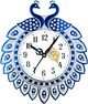 GrabBasket 23x23 cm Multicolor Wall Clock - Image 4