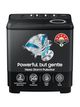 Samsung 8 kg Semi Auto Top Load Grey - Image 8