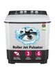 LG 8.5 kg Semi Automatic Top Load Maroon, White - Image 8