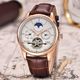 Lige Mens Automatic Chronograph Mechanical Skeleton Watch - Image 8