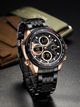 Naviforce NF9197 Black & Rose Gold Analog-Digital Watch - Image 8