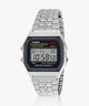 CASIO Vintage Black Dial Silver Stainless Steel Digital Watch - Image 8