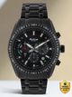 Titan Octane Chronograph White Dial Silver Strap Watch - Image 8