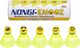 Nongi Plastic Badminton Shuttle Pack of 5 - Orange - Image 8