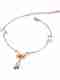 Solis Sarah Rose Gold Butterfly Anklet for Women & Girls - Image 7