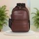ZERUS 28L Medium PU Leather Laptop Backpack - Image 8