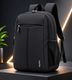 MOONLARK Large 35L Laptop Backpack with Rain Cover (Black) - Image 8