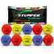 p sports STUMER Ball Cricket Rubber Ball, Pack of 10, Red - Image 5