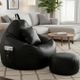Flipkart Perfect Homes Studio XXXL Faux Leather Bean Bag - Image 6