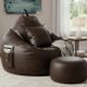 Flipkart Perfect Homes Studio XXXL Faux Leather Bean Bag - Image 7