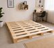 Prime Wooden Packers Single Bed Frame, 183 cm x 91 cm, Natural Plywood - Image 7