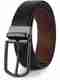 ENTEGRO Black Genuine Leather Belt - Image 5
