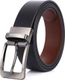 WROGN Men Black Artificial Leather Belt - Image 7