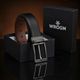 WROGN Men Formal, Casual, Evening, Party Black, Brown Artificial Leather Reversible Belt - Image 7