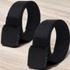 CALMIVA Men Black Fabric Belt - Image 4