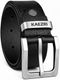 URBAN ALFAMI Men Black Genuine Leather Belt - Image 8