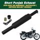 automunk Universal Full Exhaust System for Bike - Image 3