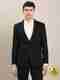 Peter England Men Black Slim Fit Three Piece Suit - Image 2