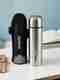 Borosil Hydra Thermo 500 ml Steel Flask, Silver - Image 7