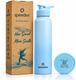 SPEEDEX 1 Ltr Water Bottle for Men, Women, Adults, School, Kids 1000 ml Stainless Steel Sipper (Pack of 1, Pink, Blue) - Image 4