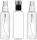 nsb herbals Clear PET Fine Mist Spray Bottle 100ml (Pack of 3, Black) - Image 4