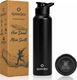 Cilox Hot & cold thermos water bottle 500 ml Steel Bottle (Pack of 1, White) - Image 3