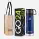 cello Flip Style with Jacket Stainless 1000 ml Stainless Steel Flask (Pack of 1, Silver, Black) - Image 2