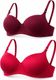 sashu Pack of 2 Women T-Shirt Lightly Padded Bra (Pink, Blue) - Image 4