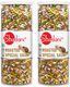 Shadani Assorted Fruit Jelly Candy Soft Sugar Confectionery Cubes Jar Mixed Fruit (Orange, Lemon, Mango, Strawberry) Jelly Candy (215 g) - Image 3