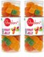 Shadani Assorted Fruit Jelly Candy Soft Sugar Confectionery Cubes Jar Mixed Fruit (Orange, Lemon, Mango, Strawberry) Jelly Candy (215 g) - Image 4