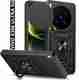 FONKR Anti Yellow Back Cover for VIVO X300 Combo, Magnetic Transparent Hrad Case, Crystal Clear Case, Anti Yellow case (Transparent, Black, Anti-Yellow, Plastic, Polycarbonate, Pack of: 2) - Image 2