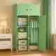 Sasimo 8-Door 4-Shelf Foldable Wardrobe - Image 7