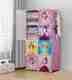 Sasimo 4-Door 4-Shelf Plastic Collapsible Wardrobe - Image 7