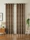 Kraftiq Homes 152 cm Velvet Room Darkening Curtain (Pack of 2) - Image 8