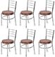 NEW GOYAL FURNITURE Black Iron Armrest Chair - Image 8