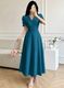 METRONAUT Women A-line Maroon Maxi Dress - Image 7