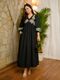 fentik.com Women Pink Fit and Flare Maxi Dress - Image 4